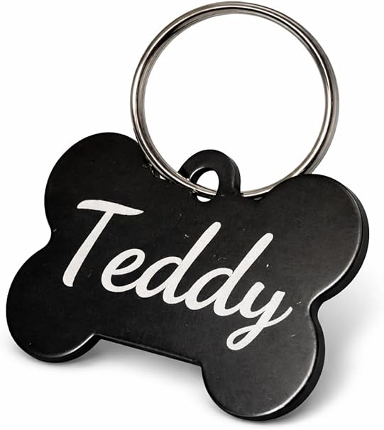 Personalized Laser Engraved Aluminum Pet ID Tag  – Durable & Lightweight