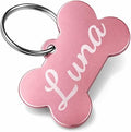 Personalized Laser Engraved Aluminum Pet ID Tag  – Durable & Lightweight