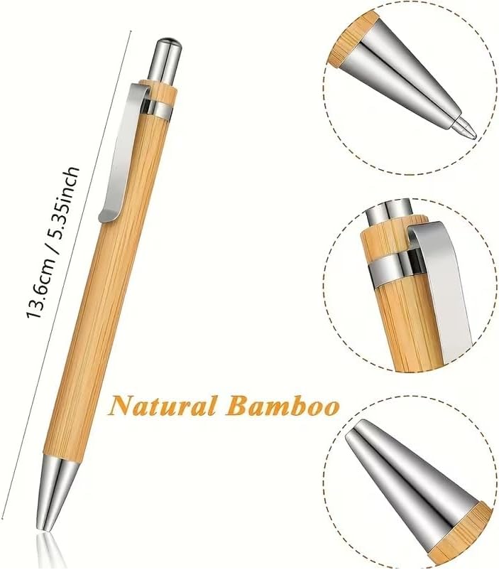 Personalised Bamboo Pen – Engraved Eco Wooden Gift for Any Occasion